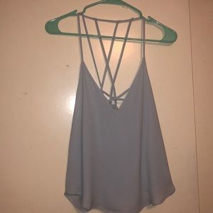 Light blue forever 21 top